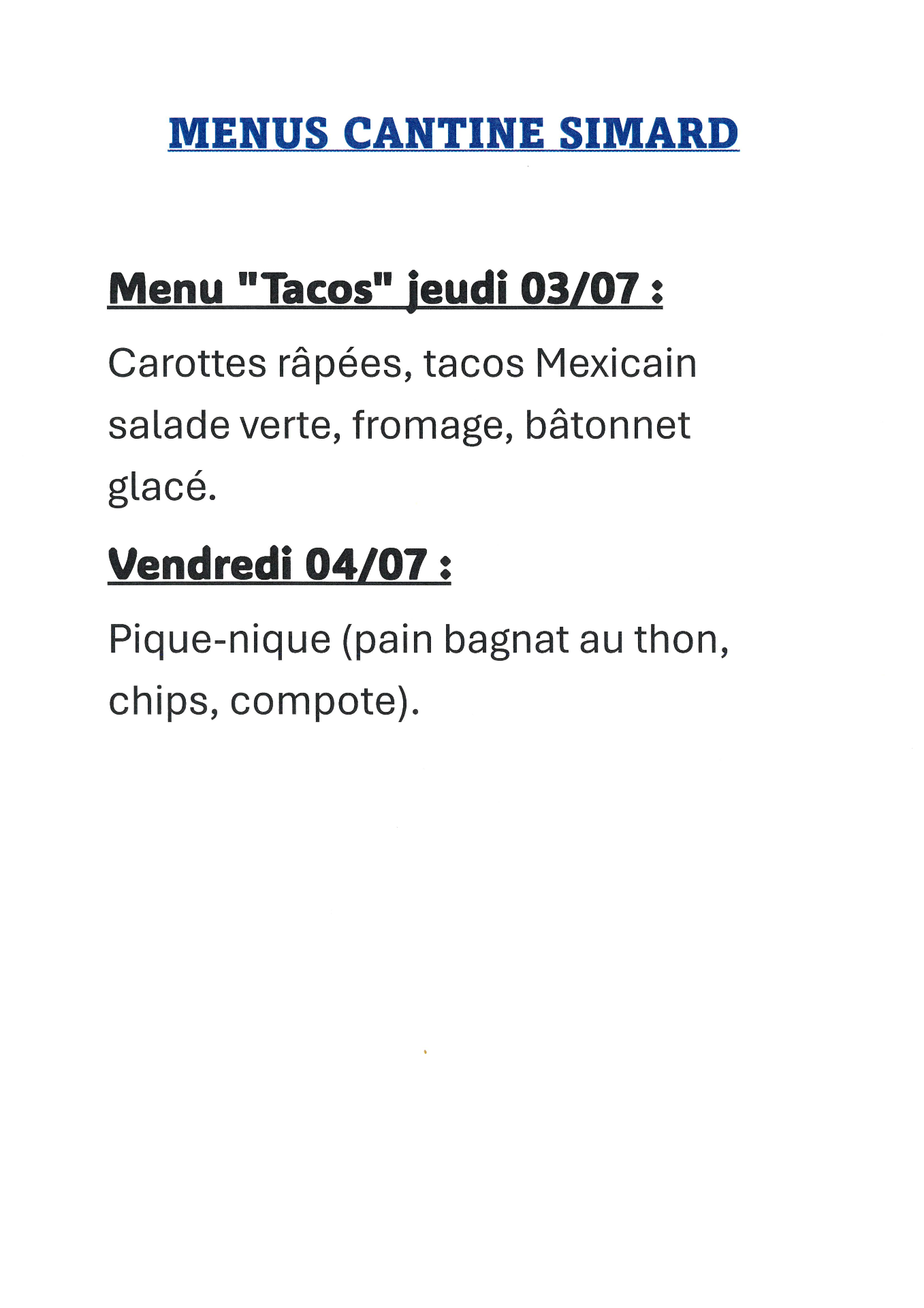 cantine
